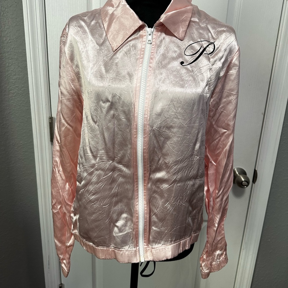 Rare Storybook Heirlooms Pink Ladies Jacket - 90s Y2K Vintage Grease Style